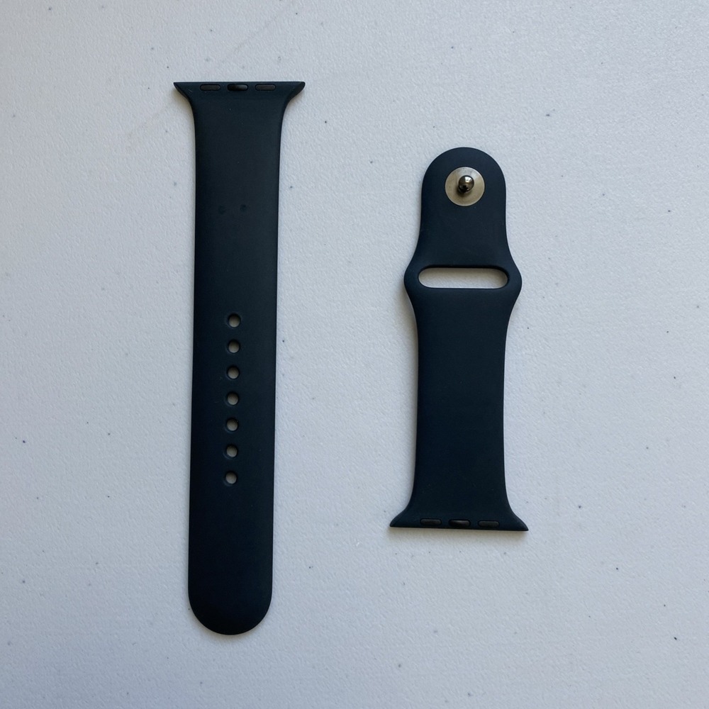 Apple Watch - Midnight Sport Band - 45mm 44mm 42mm SERIES 8 7 6 SE - M/L
